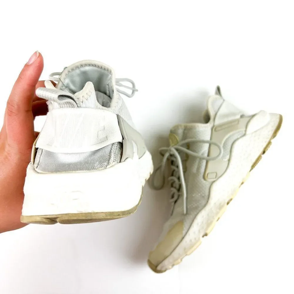 Nike White Air Huarache Sneaker Tennis Athletic Shoes Size 8